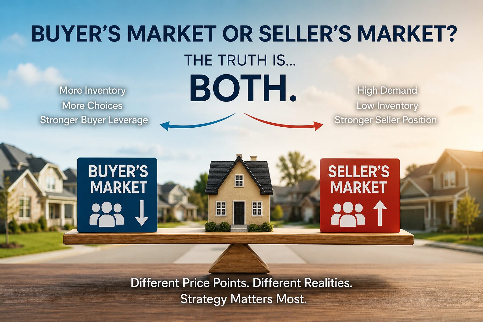 Is It a Buyer’s Market or a Seller’s Market The Real Answer Might Surprise You