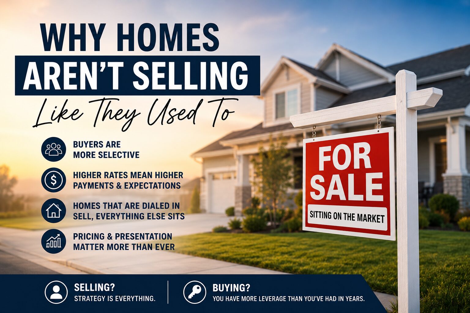 Why Homes Aren’t Selling Like They Used To